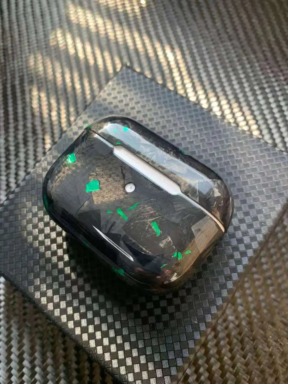 CARBONX Forged Carbon AirPods Case Green