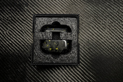 CARBONX Forged Carbon AirPods Case Gold