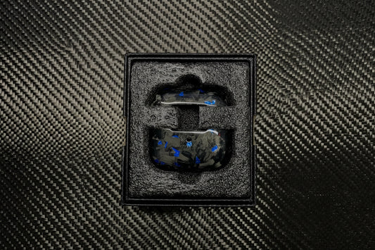 CARBONX Forged Carbon AirPods Case blue