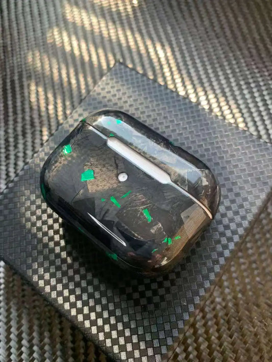 CARBONX Forged Carbon AirPods Case Green